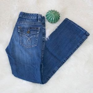 Calvin Klein Lean Bootcut Jeans